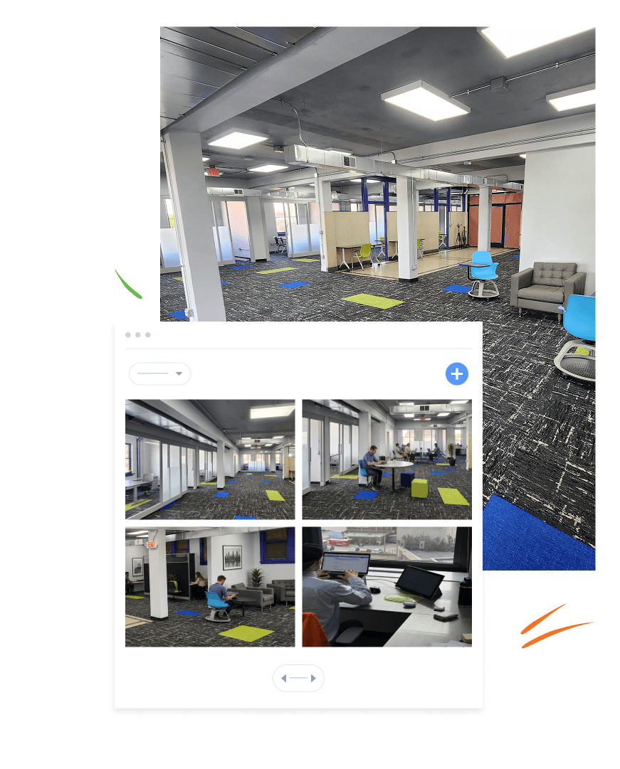 Shared workspace and coworking