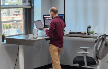 Dedicated desk